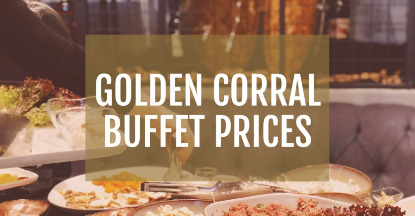 Golden Corral Cost for Kids