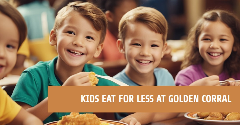 Golden Corral Cost for Kids