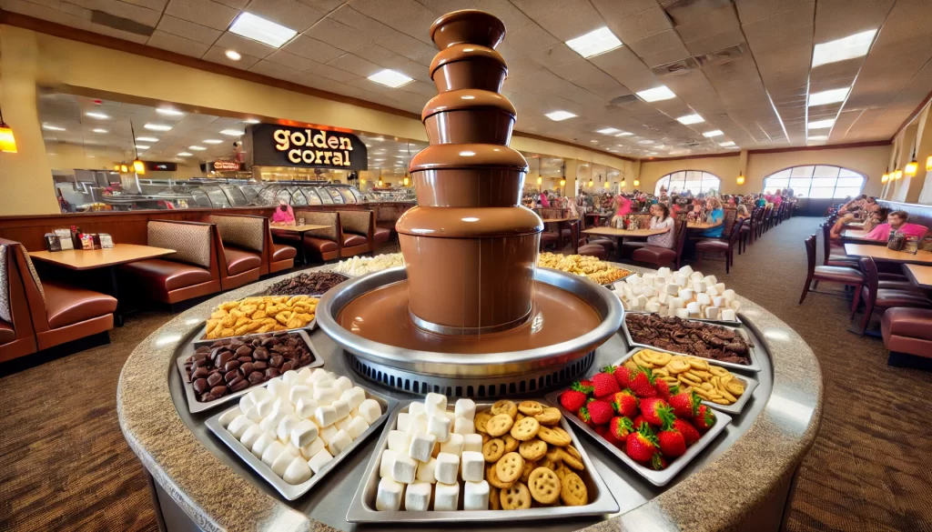 Golden Corral Chocolate Fountain